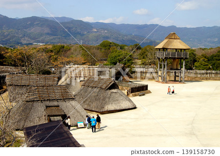吉野堀歷史公園南內圍，佐賀縣旅遊景點：統治階級的住所。 139158730