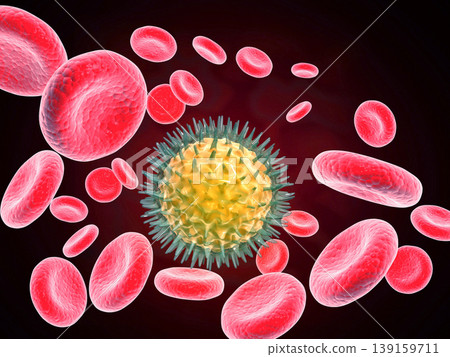 Virus in bloodstream Virus in bloodstream 139159711