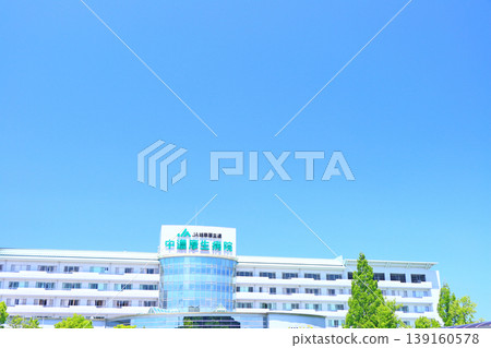 岐阜縣關市中野湖成醫院風景 岐阜縣關市中野湖成醫院風景 139160578