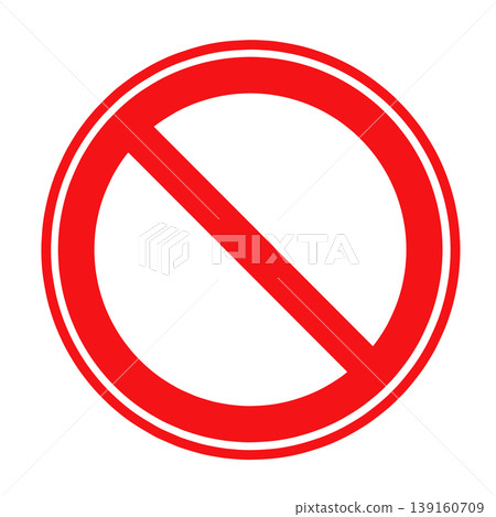 A simple icon resembling a double red circle indicating a road closure. A simple icon resembling a double red circle indicating a road closure. 139160709