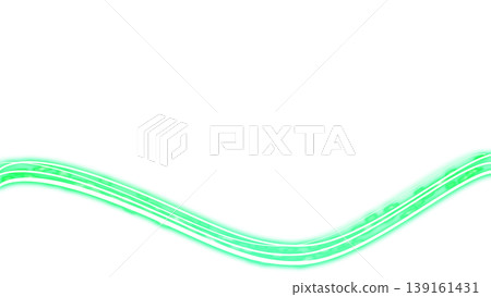 設計素材,以透明背景上綠色霓虹波浪線為特色。 設計素材,以透明背景上綠色霓虹波浪線為特色。 139161431