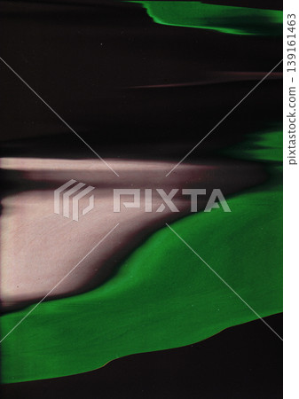 Conceptual abstract art depicting a vibrant green algae bloom in dark water, organic liquid shapes, symbolizing environmental change and nature art. Conceptual abstract art depicting a vibrant green algae bloom in dark water, organic liquid shapes, symbolizing environmental change and nature art. 139161463