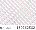 粉紅白條紋圖案 / 提供色卡 / 北歐風格花卉圖案 139162582