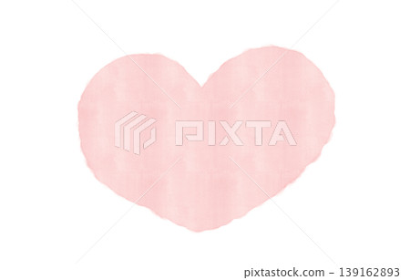 Pink watercolor heart hand-drawn pastel background decorative frame transparent material love symbol Pink watercolor heart hand-drawn pastel background decorative frame transparent material love symbol 139162893