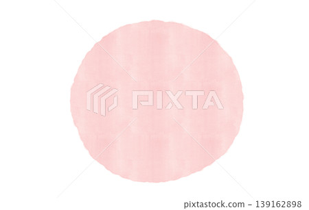 Pink watercolor round shape hand-drawn pastel background frame decorative transparent material Pink watercolor round shape hand-drawn pastel background frame decorative transparent material 139162898