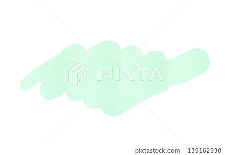 蓬鬆的水平橢圓筆觸輪廓背景裝飾透明材質多色 139162930