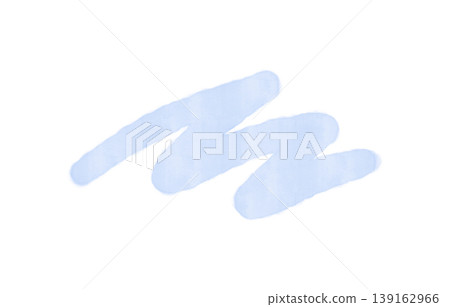 Pink watercolor Z-shaped zigzag brush hand-drawn pastel background decoration transparent material swipe 139162966