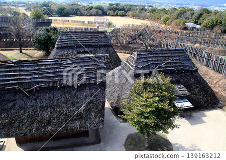 吉野堀歷史公園南內圍，佐賀縣旅遊景點：統治階級的住所。 139163212