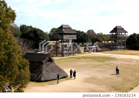 吉野堀歷史公園南內圍,佐賀縣旅遊景點:統治階級的住所。 吉野堀歷史公園南內圍,佐賀縣旅遊景點:統治階級的住所。 139163214