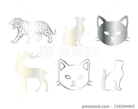 Animal icon set 5 139164005