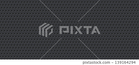 Perforated metal grid, industrial style, dark gray color Perforated metal grid, industrial style, dark gray color 139164294