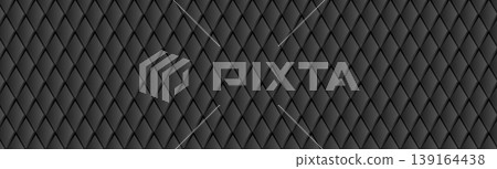 Diagonal diamond quilted geometric pattern dark gray texture Diagonal diamond quilted geometric pattern dark gray texture 139164438