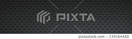 Perforated metal sheet pattern oval holes dark gray gradient Perforated metal sheet pattern oval holes dark gray gradient 139164488