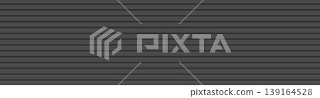 Horizontal ribbed metal panel pattern, industrial, dark gray Horizontal ribbed metal panel pattern, industrial, dark gray 139164528