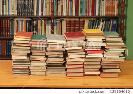 Books at Table Library Books at Table Library 139164610