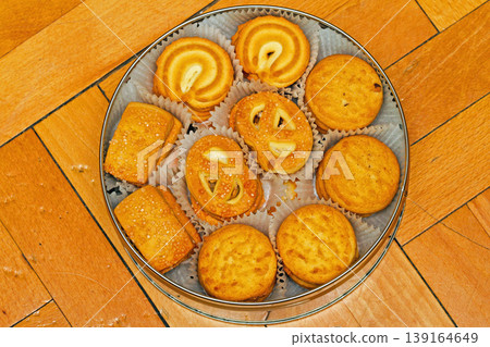 Butter Cookies in Box 139164649