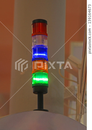 Green Blue Stack Light 139164673