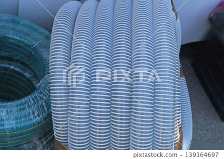Flexible Plastic Pipes Coil Flexible Plastic Pipes Coil 139164697