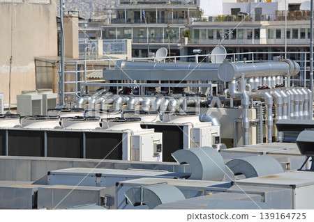 Rooftop Hvac System 139164725