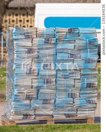 Printed Magazines at Pallet Printed Magazines at Pallet 139164836