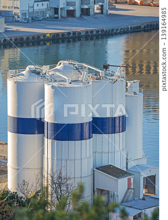 Cement Silo Storage Port Cement Silo Storage Port 139164985