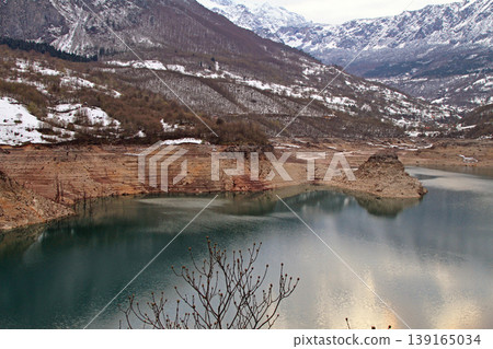 Low Water Piva Lake Low Water Piva Lake 139165034