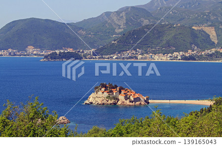 Sveti Stefan Montenegro Seascape Sveti Stefan Montenegro Seascape 139165043