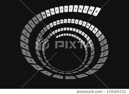 元素週期表的螺旋結構 139165232