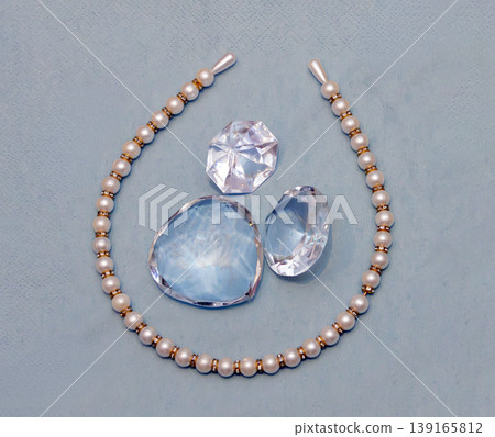 Diamonds with pearls Diamonds with pearls 139165812