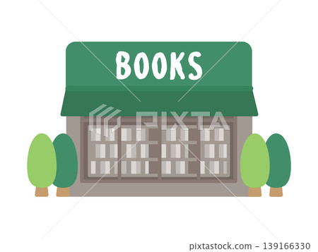 二手書店建築插圖 二手書店建築插圖 139166330