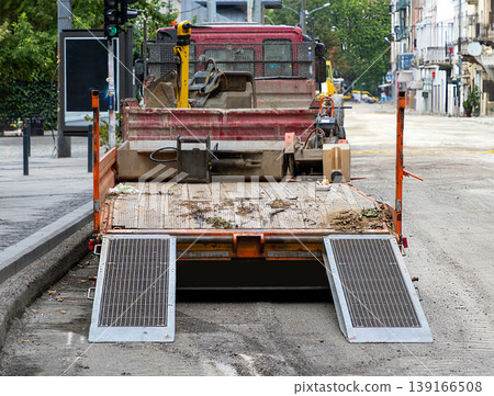Construction machine trailer Construction machine trailer 139166508
