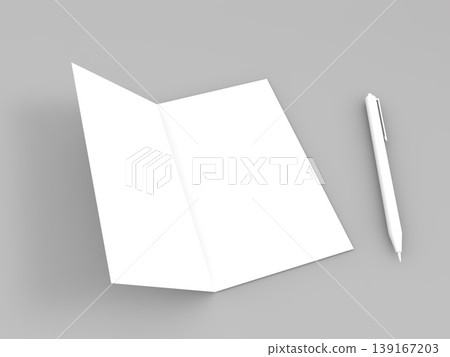 Blank card and pen on table for writing notes and messages in a simple setting with no distractions Blank card and pen on table for writing notes and messages in a simple setting with no distractions 139167203
