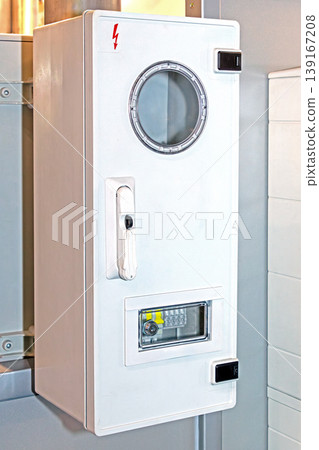 Electric Power Cabinet House Electric Power Cabinet House 139167208