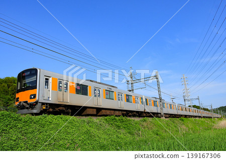 東武50000系列51006F在藍天下運行 東武50000系列51006F在藍天下運行 139167306