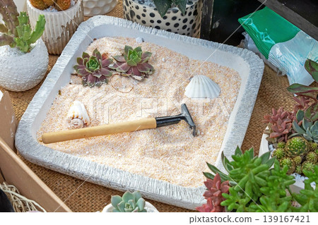 Decorative zen garden kit sold on market Decorative zen garden kit sold on market 139167421