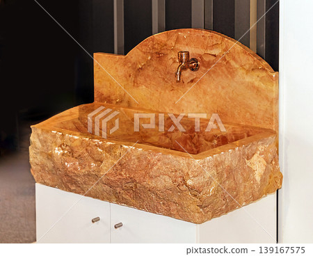 Marble stone sink Marble stone sink 139167575