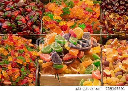 Jelly candy pile Jelly candy pile 139167591