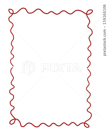 Hand-painted wave frame and ribbon coquette decoration set Hand-painted wave frame and ribbon coquette decoration set 139168106