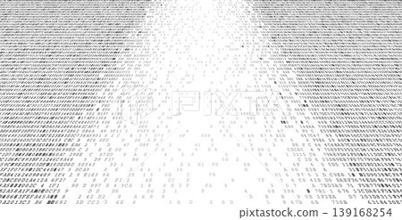 The Sparse Matrix - Minimalist Binary Data Stream with Clean Negative Space. Perspective. The Sparse Matrix - Minimalist Binary Data Stream with Clean Negative Space. Perspective. 139168254