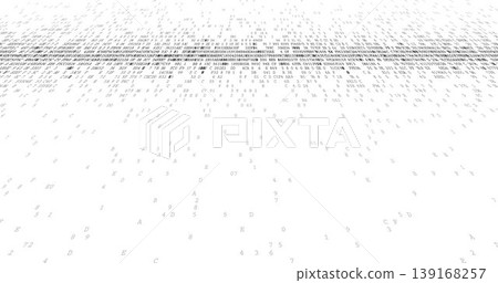 Centralized Binary Core - Data Compression and Horizon Line Stream. Perspective. 139168257
