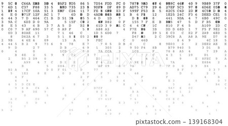 The Descending Matrix - Vertical Binary Stream with Minimalist Negative Space The Descending Matrix - Vertical Binary Stream with Minimalist Negative Space 139168304