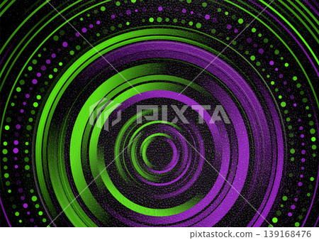 Abstract bright circles and dotted lines with grunge grainy texture background Abstract bright circles and dotted lines with grunge grainy texture background 139168476