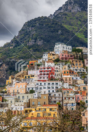 beautiful landscape of Positano, southern Italy, Amalfi Coast beautiful landscape of Positano, southern Italy, Amalfi Coast 139168638