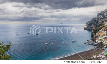 beautiful landscape of Positano, southern Italy, Amalfi Coast beautiful landscape of Positano, southern Italy, Amalfi Coast 139168640