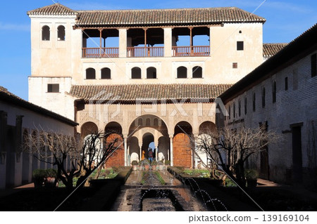 Generalife Gardens, Alhambra Palace, World Heritage Site, Spain, Europe Generalife Gardens, Alhambra Palace, World Heritage Site, Spain, Europe 139169104