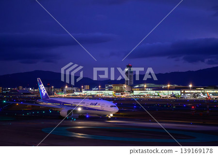 福岡機場，暮色降臨 139169178