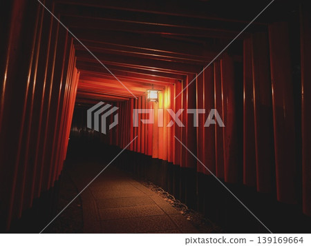 伏見稻荷大社之夜 伏見稻荷大社之夜 139169664