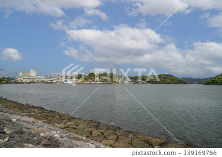 從濱名湖俯瞰觀山寺遊樂園 從濱名湖俯瞰觀山寺遊樂園 139169766