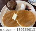 pancakes on a plate 139169813