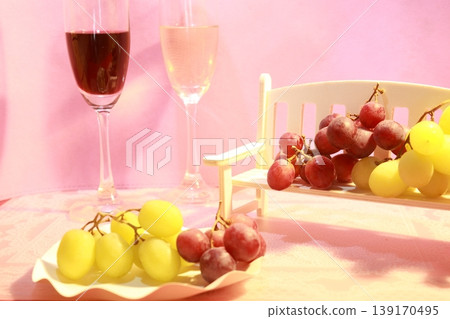 Fresh fruit and wine Fresh fruit and wine 139170495